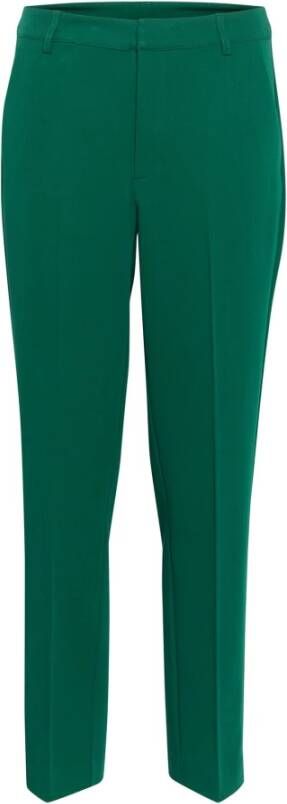 Kaffe Hoge Taille Ritsbroek Aventurine Groen Dames