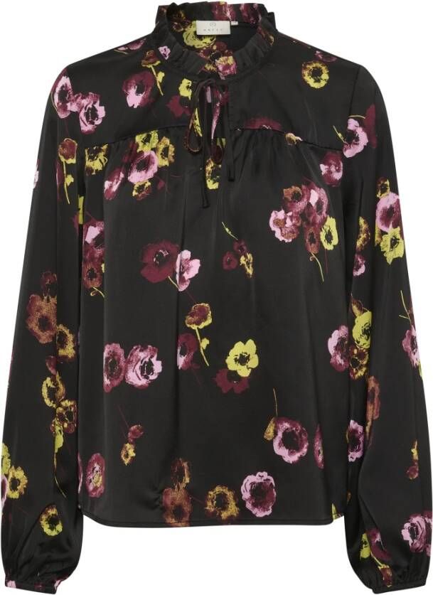 Kaffe KAdonna Blouse Zwart Dames