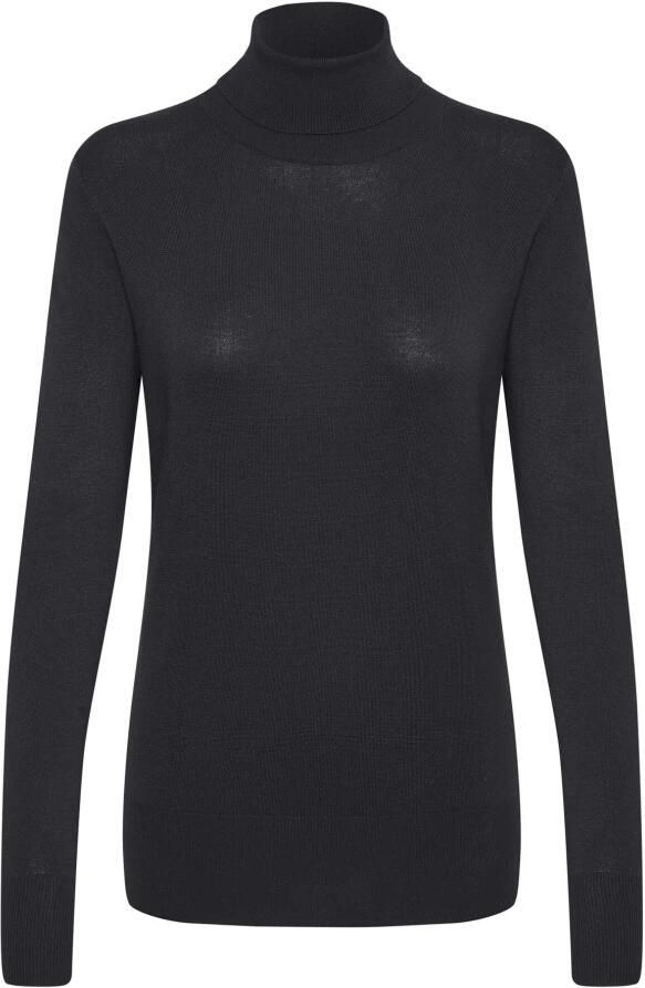 Kaffe Astrid Roll Neck Coltrui Black Dames