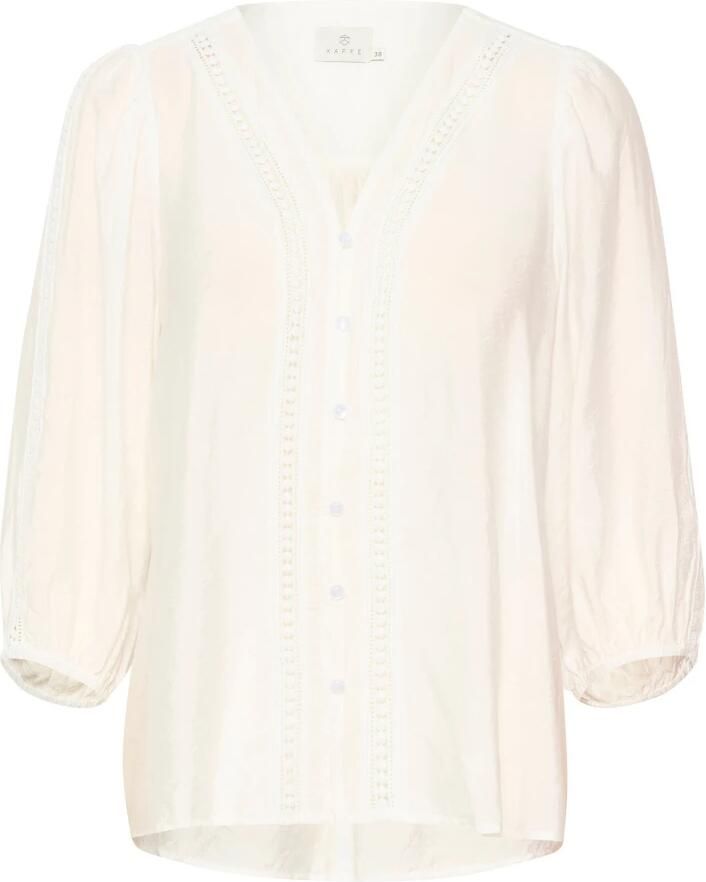 Kaffe Blouses Beige Dames