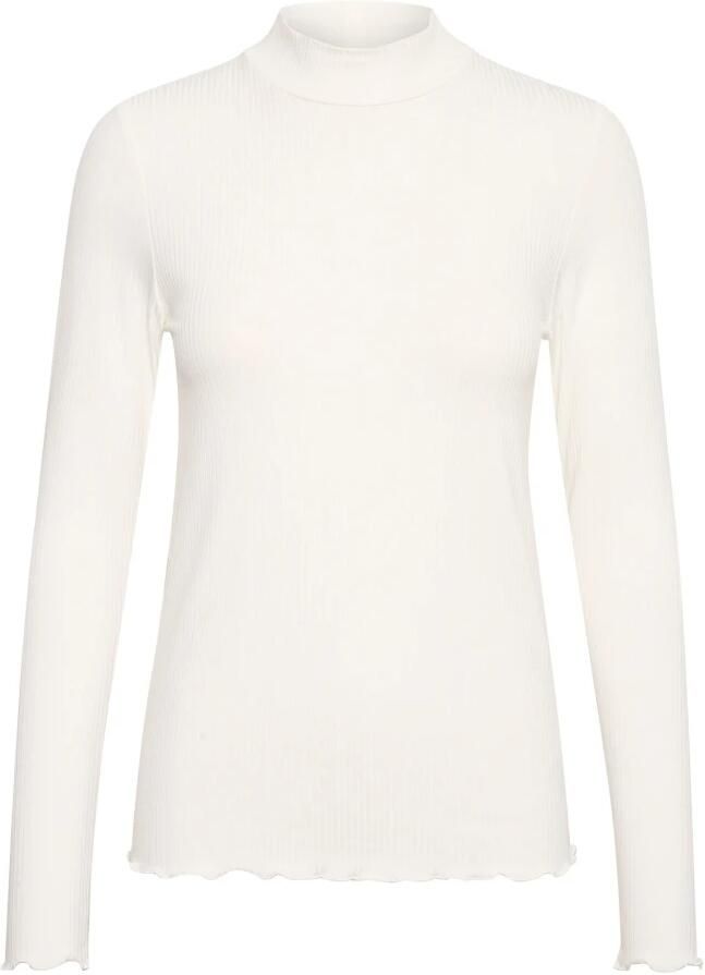 Kaffe T-shirt Korte Mouw T-shirt Col roulé femme Drew