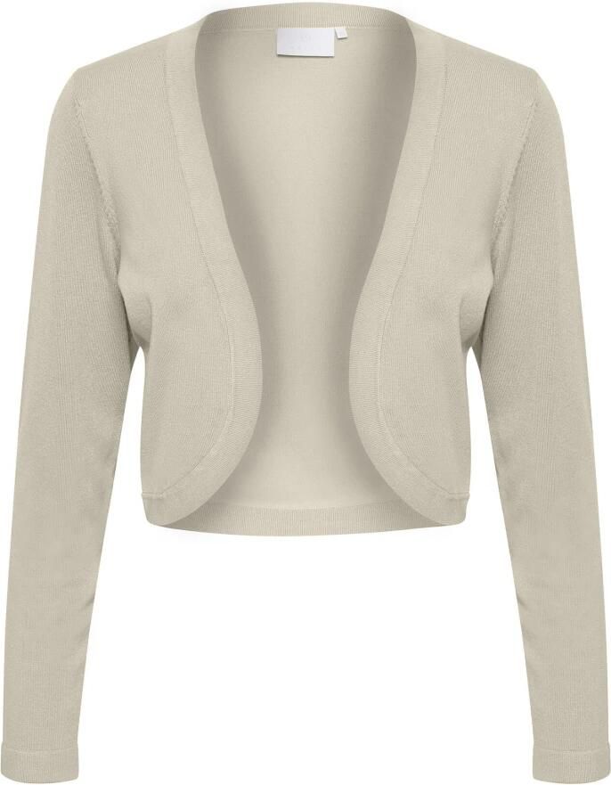 Kaffe Bolero Strik Cobblestone Gray Dames