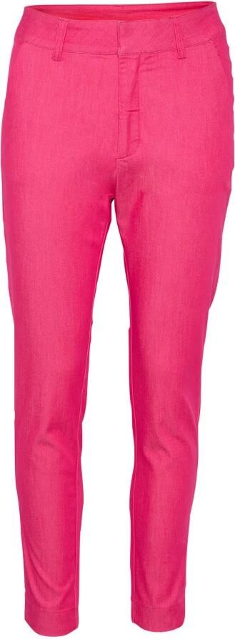 Kaffe Regular fit broek met steekzakken opzij model 'Kalea'