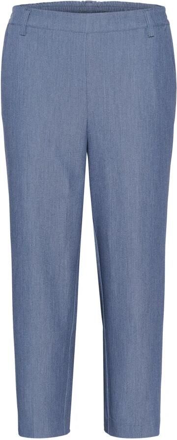 Kaffe Regular fit stoffen broek met verkort model 'SAKURA'