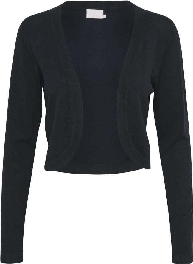 Kaffe Midnight Marine Bolero Sweater Blue Dames