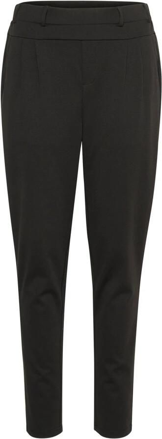 Kaffe Slim Fit Zwarte Diepe Broek Black Dames