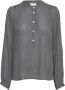 Kaffe Blouse met pofmouwen Smoked Pearl Gray Dames - Thumbnail 1