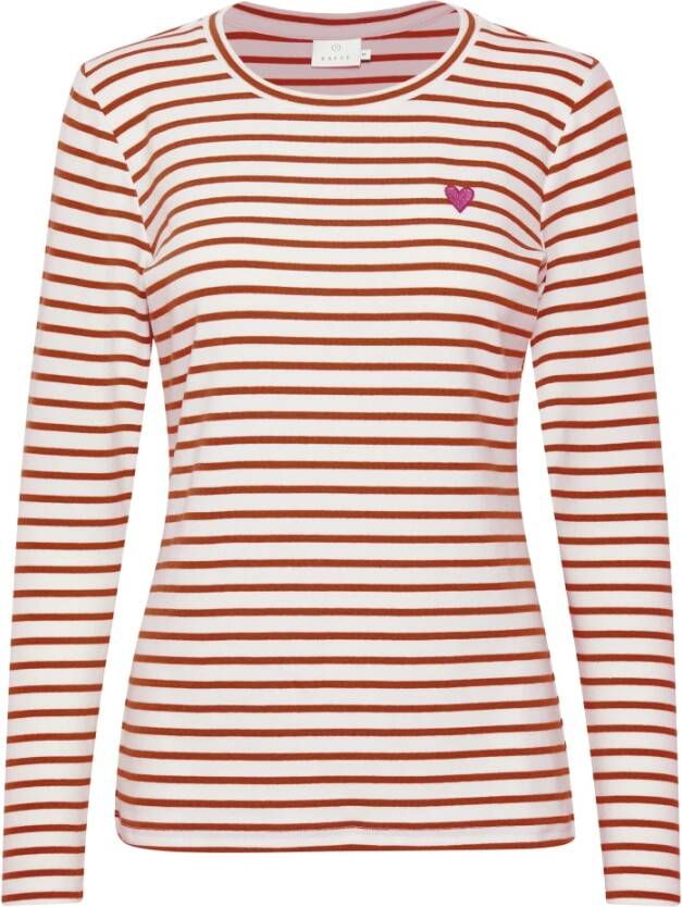 Kaffe Liddy T-Shirt Rood Dames