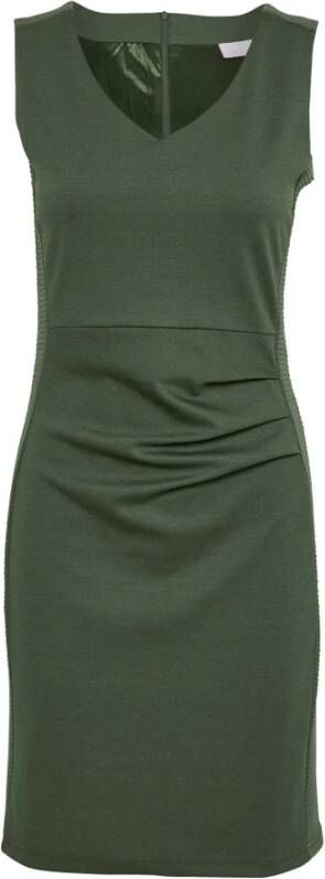 Kaffe Kokerjurk met ribinzetten