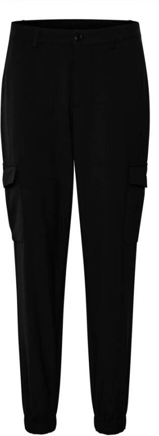 Kaffe Tapered Trousers Zwart Dames