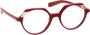 Kaleos Glasses Rood Dames - Thumbnail 1