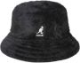 Kangol Luxe Furgora Bucket Hat in Zwart Black Unisex - Thumbnail 1