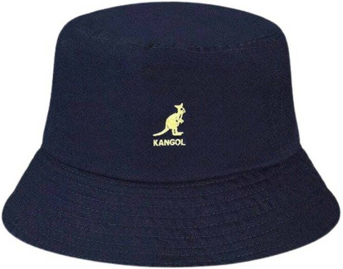 Kangol Gewassen Bucket Hoed Blue Unisex