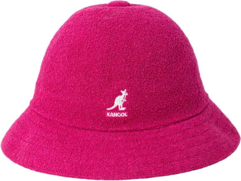 Kangol Fuchsia Slip-On Cap voor Pink