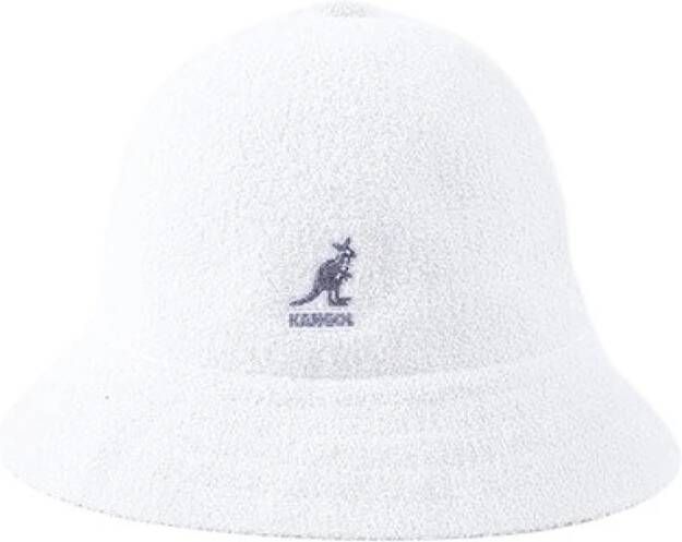 Kangol Bermuda Casual Bucket Hat Wit Dames
