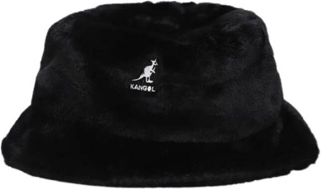 Kangol Faux Fur Bucket Hat Unisex Black Unisex