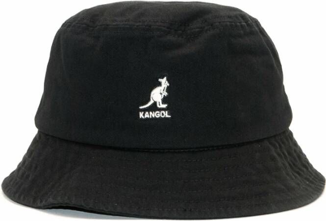 Kangol Hoed délavé Zwart Heren