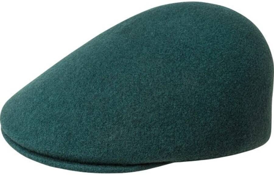 Kangol Wollen Beret 507 Naadloos Groen Unisex