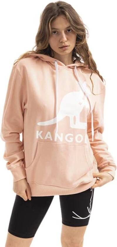 Kangol Hoodies Roze Dames