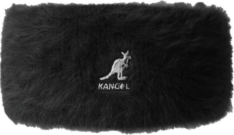 Kangol Zwarte Furgora Hoofdband voor Mannen Black Heren
