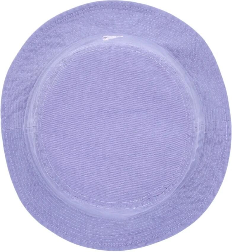 Kangol Gewassen Lila Katoenen Bucket Hoed Purple Heren - Foto 2