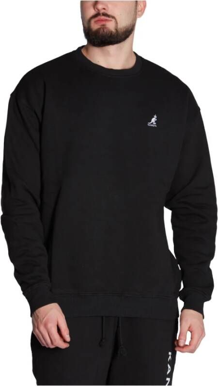 Kangol Sweatshirt Zwart Heren