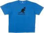 Kangol t-shirt Blauw Heren - Thumbnail 1