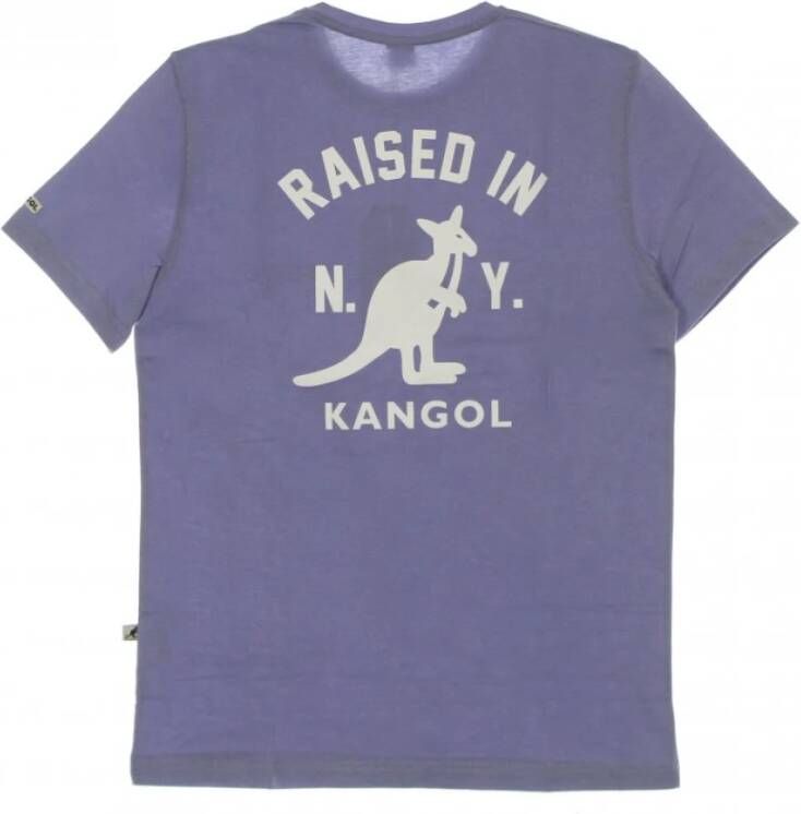 Kangol T-shirt erfgoedbasis Paars Heren