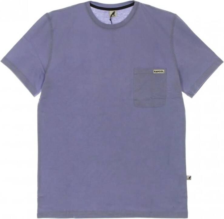 Kangol T-shirt opgenomen Purple Heren