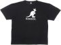 Kangol t-shirt Zwart Heren - Thumbnail 1