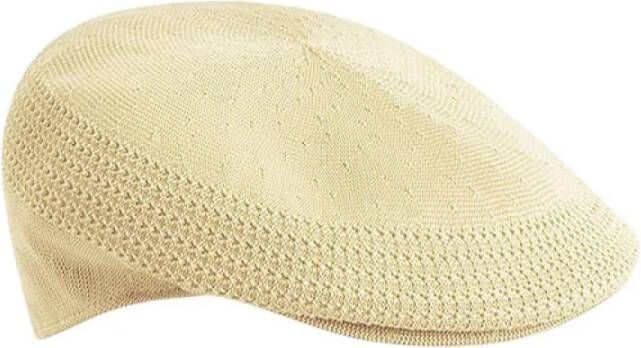 Kangol Ventair Natural Platte Pet Ultralicht Stof Beige Heren