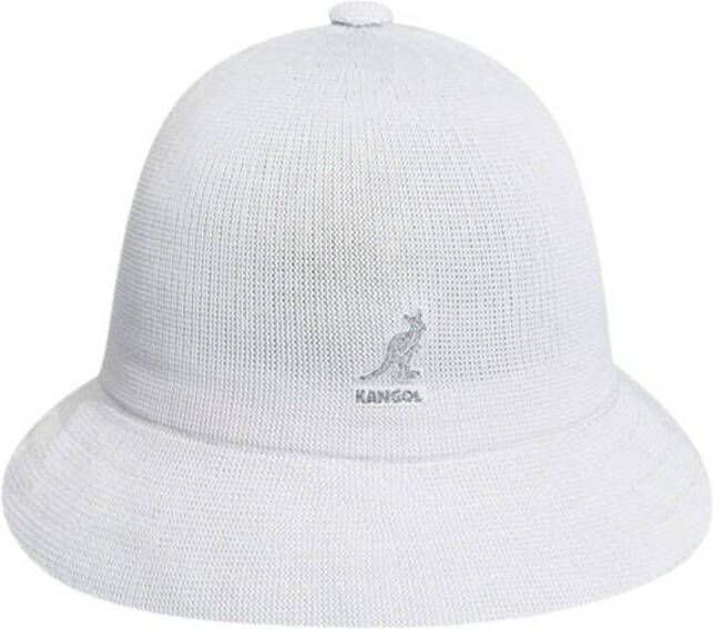 Kangol Tropic Casual Bucket Hat Wit White Heren