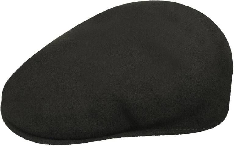 Kangol wollen flatcap Wool 504 zwart