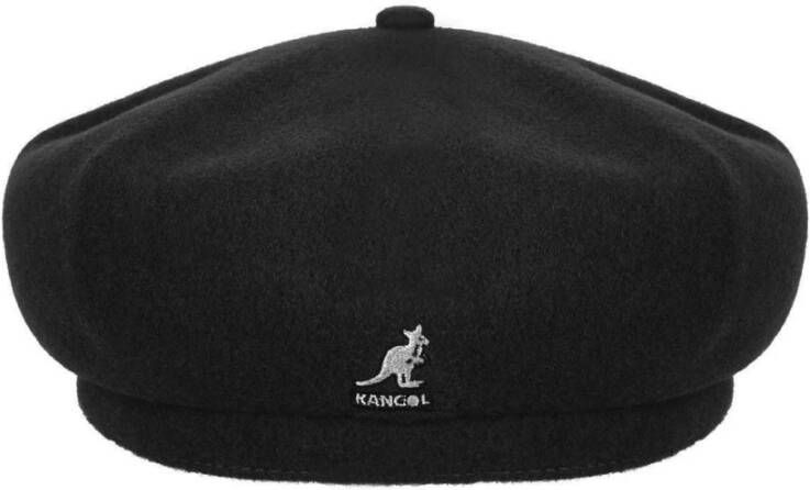 Kangol Wollen Jax Beret Zwart Heren
