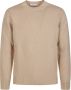 Kangra Biscotto Basic Ronde Hals Trui Beige Heren - Thumbnail 1