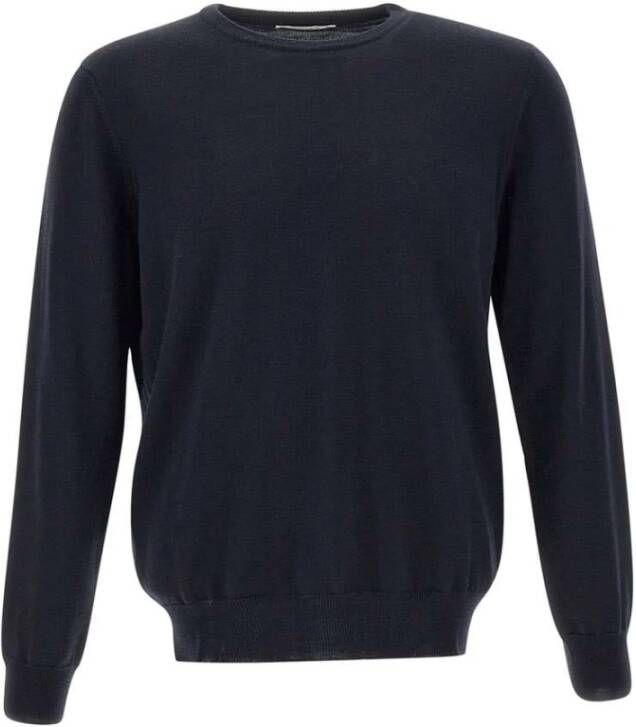 Kangra Heren wollen trui donkerblauw Blauw Heren