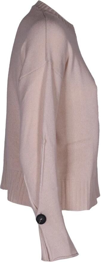 Kangra Dames Coltrui. Lange Mouw. Wol en Cashmere Mix. Pink Dames - Foto 3