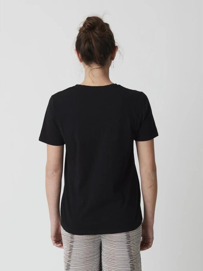 Kangra Korte Mouw Coltrui Black Dames - Foto 3