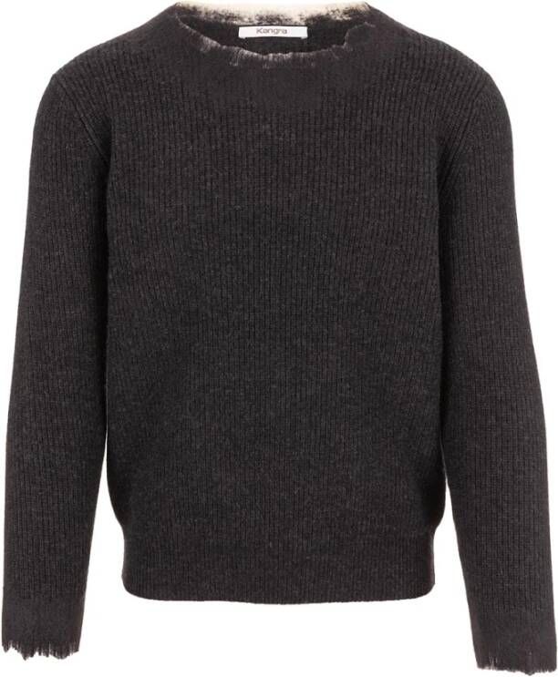 Kangra Stijlvolle Sweater voor Heren Zwart Heren