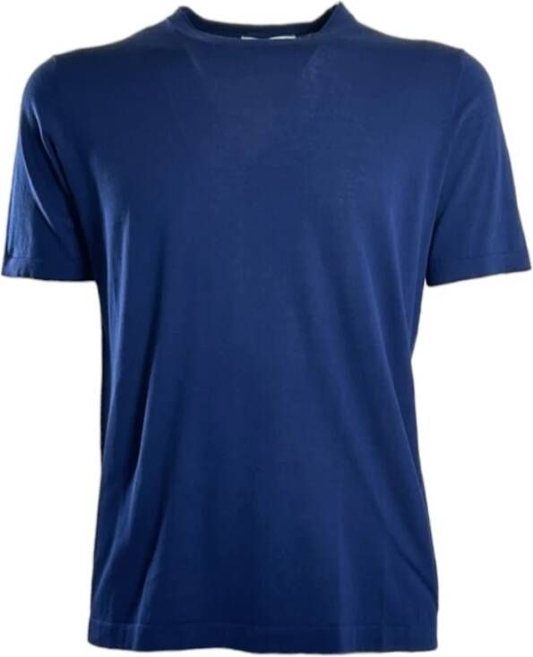 Kangra T-Shirts Blauw Heren