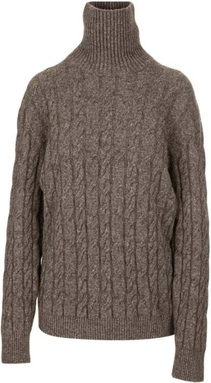 Kangra Turtlenecks Bruin Heren