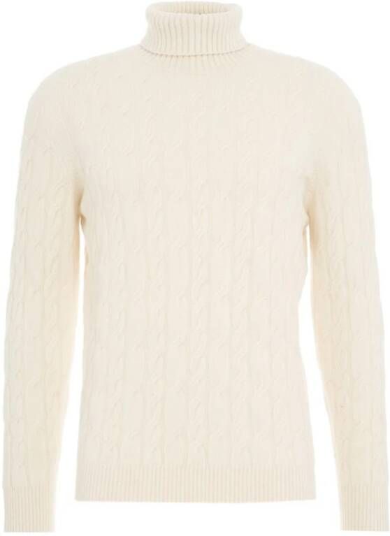 Kangra Turtlenecks White Heren