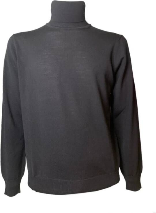 Kangra Heren Cashmere Trui Black Heren