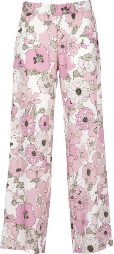 Kangra Wide Trousers Roze Dames