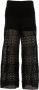 Kangra Wide Trousers Zwart Dames - Thumbnail 1