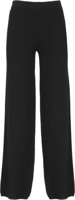 Kangra Wide Trousers Zwart Dames