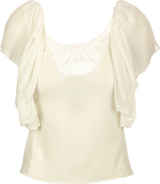 Kaos Blouses Beige Dames