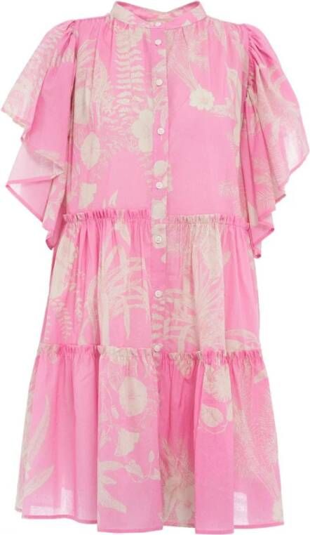 Kaos Dresses Roze Dames
