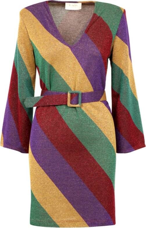 Kaos Korte jurken Purple Dames