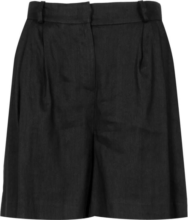Kaos Long Shorts Zwart Dames